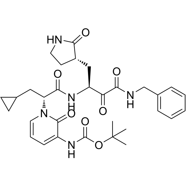 SARS-CoV-2 Mpro-IN-3 3031351-76-2